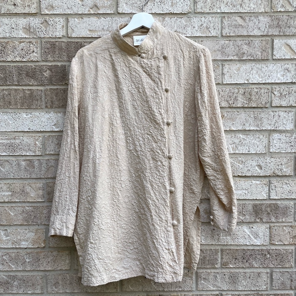 Yi Lin Light Pink Silk Tunic